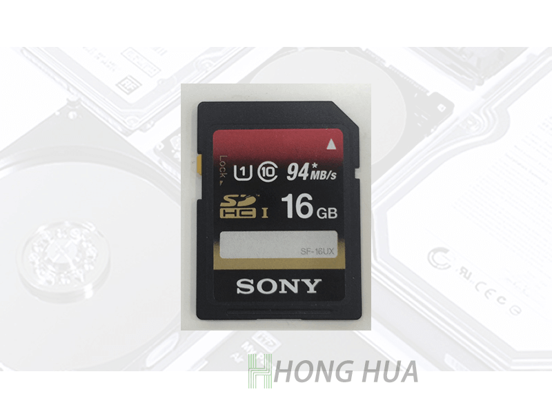 SONY 16GB SD卡 記憶卡資料救援案例 - Flash