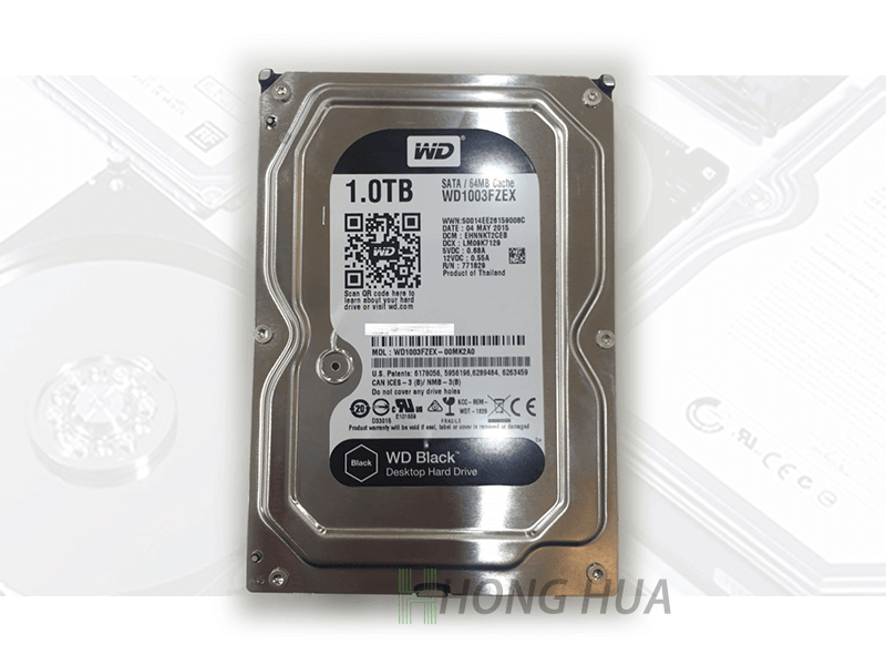 WD 1.0TB (WD1003FZEX) 硬碟資料救援 - Harddisk