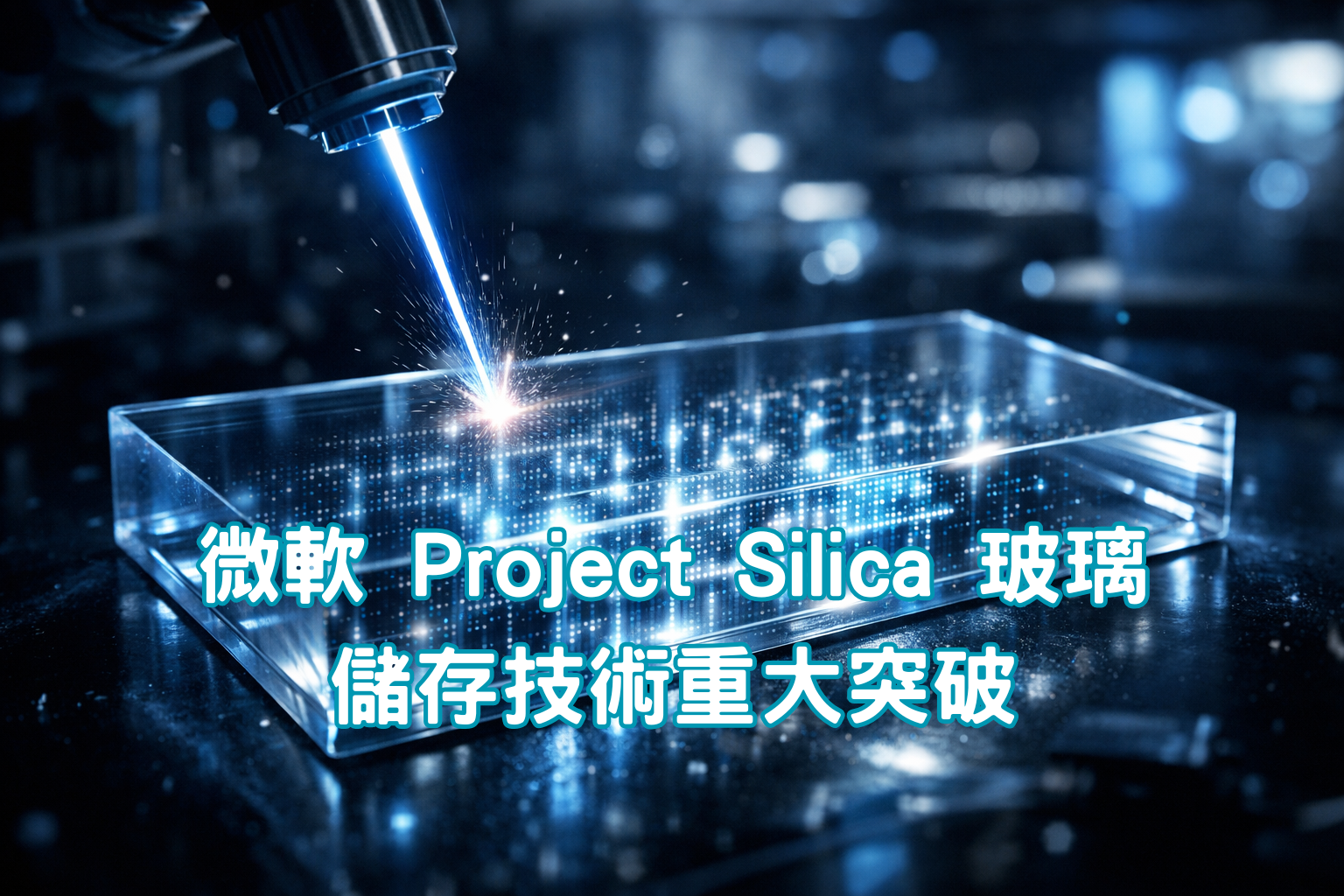 微軟 Project Silica 玻璃儲存技術重大突破：資料可保存超過 10,000 年 - 最新消息
