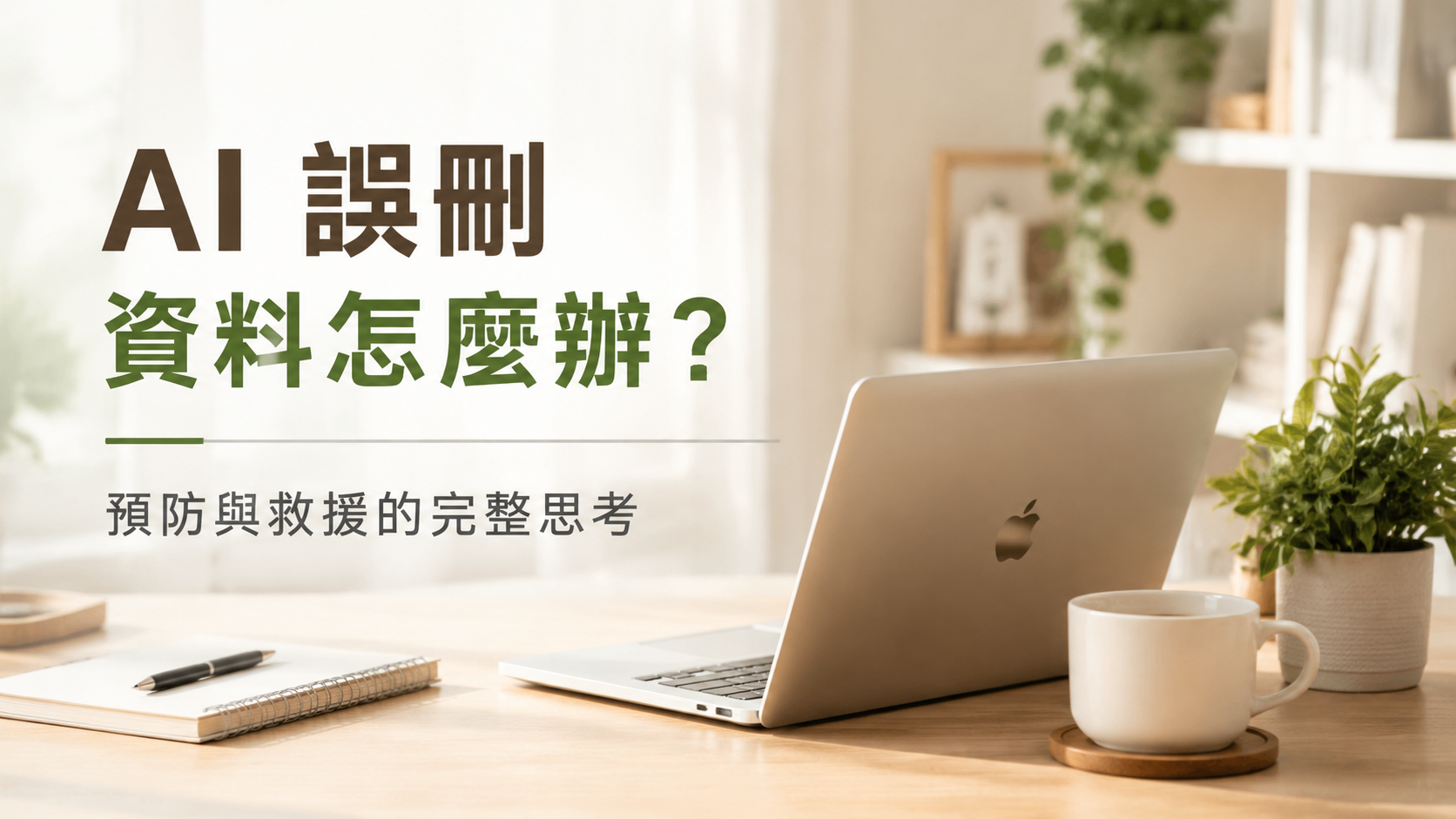 AI 誤刪資料怎麼辦？預防與救援的完整思考 - 最新消息